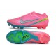 New Nike Zoom Mercurial Vapor 15 Elite FG Pink Blue