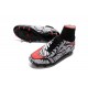 New Soccer Cleats Nike HyperVenom Phantom 2 FG Black Bright Crimson White