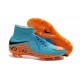New Soccer Cleats Nike HyperVenom Phantom 2 FG Blue Orange Black