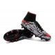 New Soccer Cleats Nike HyperVenom Phantom 2 FG Black Bright Crimson White