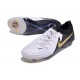 Nike Phantom Luna II Elite FG Low Cut White Black Metallic Gold Coin