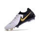 Nike Phantom Luna II Elite FG Low Cut White Black Metallic Gold Coin