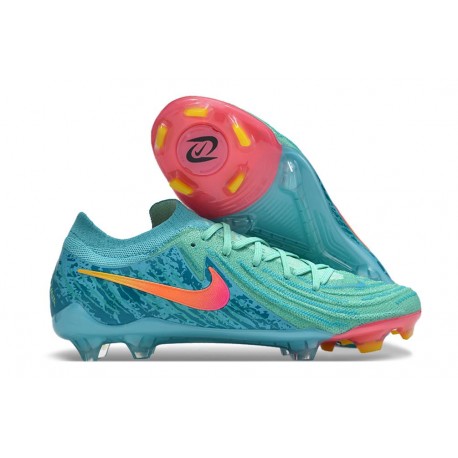 Nike Phantom Luna II Elite FG Low Cut Vortex - Green Glow Black LIMITED EDITION