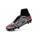 New Soccer Cleats Nike HyperVenom Phantom 2 FG Black Bright Crimson White