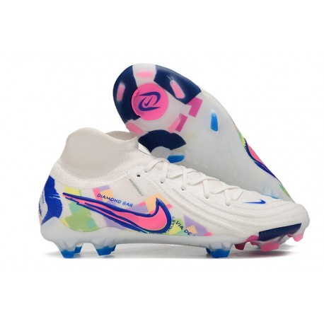 News Nike Phantom Luna 2 Elite FG White PInk Blue