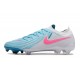 Nike Phantom Luna II Elite FG Low Cut Blue White Pink