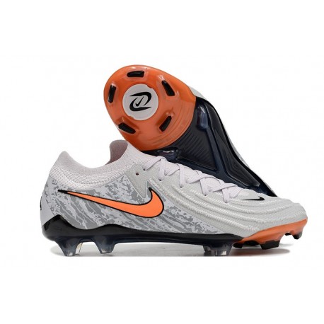 Nike Phantom Luna II Elite FG Low Cut Grey Orange