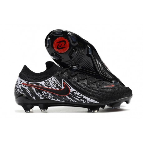Nike Phantom Luna II Elite FG Low Cut Black White Red