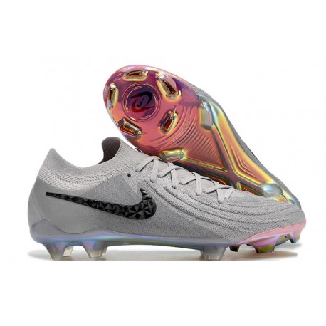 Nike Phantom Luna II Elite FG Low Cut Rising Gem - Atmosphere Grey Black