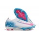 Nike Zoom Mercurial Vapor 16 Elite Football Boots White Blue Pink