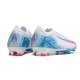 Nike Zoom Mercurial Vapor 16 Elite Football Boots White Blue Pink