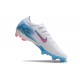Nike Zoom Mercurial Vapor 16 Elite Football Boots White Blue Pink