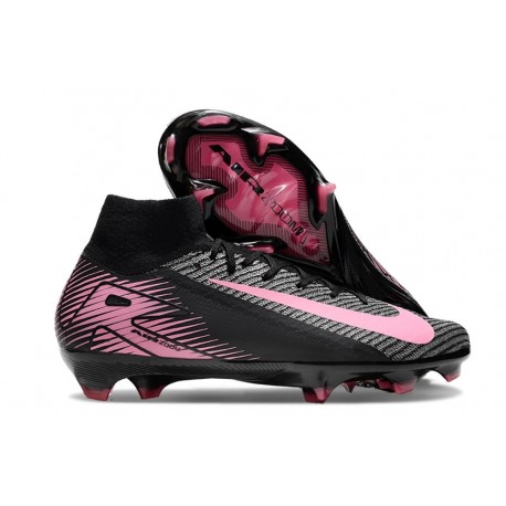 Nike Zoom Mercurial Superfly X Elite FG Balck Pink
