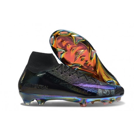 Nike Zoom Mercurial Superfly X Elite FG Black Purple