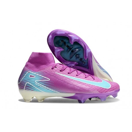 Nike Zoom Mercurial Superfly X Elite FG Purple Blue