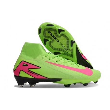 New Nike Mercurial Superfly 10 Elite FG Green Pink