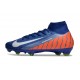 New Nike Mercurial Superfly 10 Elite FG Blue Orange White