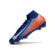 New Nike Mercurial Superfly 10 Elite FG Blue Orange White