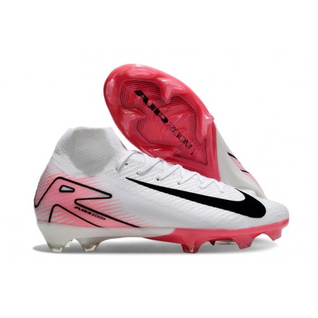 New Nike Mercurial Superfly 10 Elite FG White Red Black