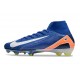 Nike Air Zoom Mercurial Superfly X Elite FG Hyper Royal White Orange