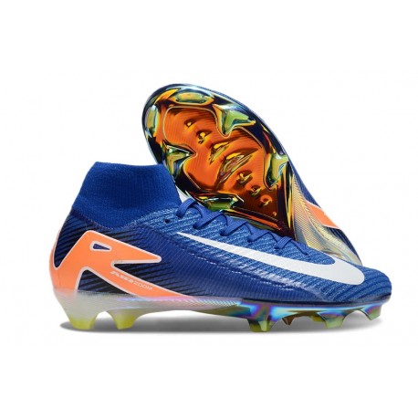 Nike Air Zoom Mercurial Superfly X Elite FG Hyper Royal White Orange