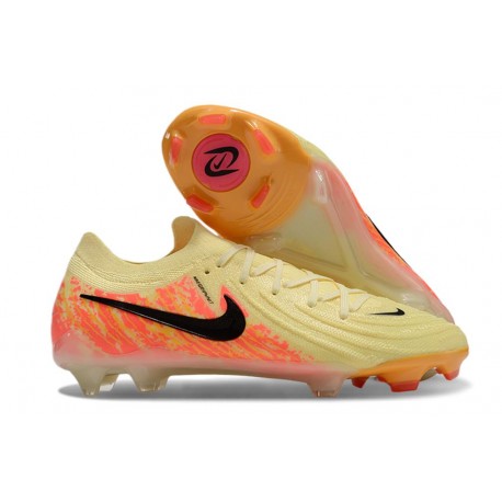 Nike Phantom Luna II Elite FG Low Cut Yellow Orange Black
