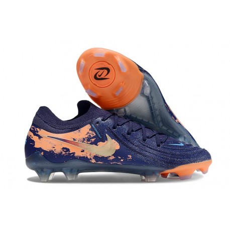 Nike Phantom Luna II Elite FG Low Cut Blue Void Chrome Limited Edition