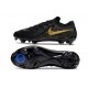 Nike Phantom Luna II Elite FG Low Cut Black Metallic Gold Coin