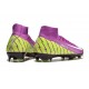 Nike Air Zoom Mercurial Superfly X Elite FG Purple Solar Yellow White