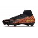 Nike Air Zoom Mercurial Superfly X Elite FG Black Orange Yellow