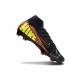 Nike Air Zoom Mercurial Superfly X Elite FG Black Orange Yellow