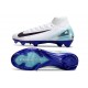 Nike Air Zoom Mercurial Superfly X Elite FG White Blue Black