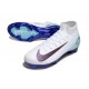 Nike Air Zoom Mercurial Superfly X Elite FG White Blue Black