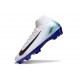 Nike Air Zoom Mercurial Superfly X Elite FG White Blue Black