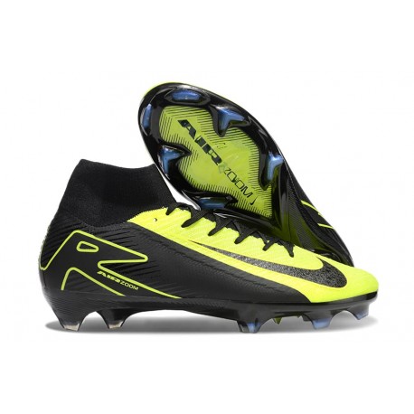 Nike Air Zoom Mercurial Superfly X Elite FG Black Volt