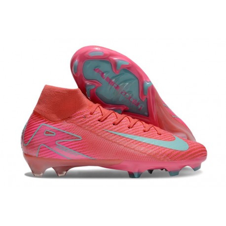 Nike Zoom Mercurial Superfly 10 Elite FG Ember Glow Aurora Green