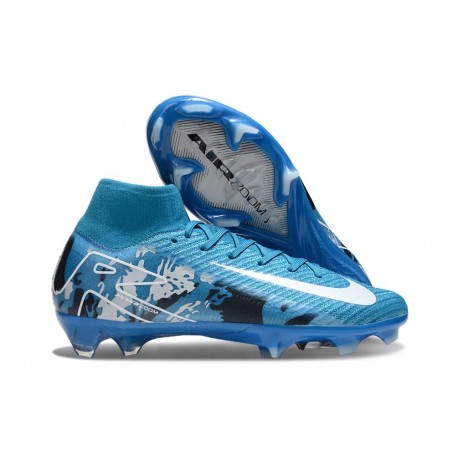 Nike Zoom Mercurial Superfly 10 Elite FG Blue White
