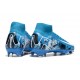 Nike Zoom Mercurial Superfly 10 Elite FG Blue White