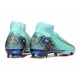 Nike Zoom Mercurial Superfly 10 Elite FG Ocean Cube Gold Blue