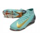 Nike Zoom Mercurial Superfly 10 Elite FG Ocean Cube Gold Blue