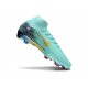 Nike Zoom Mercurial Superfly 10 Elite FG Ocean Cube Gold Blue