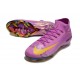 Nike Zoom Mercurial Superfly 10 Elite FG Purple Yellow