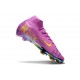 Nike Zoom Mercurial Superfly 10 Elite FG Purple Yellow