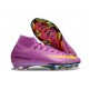 Nike Zoom Mercurial Superfly 10 Elite FG Purple Yellow