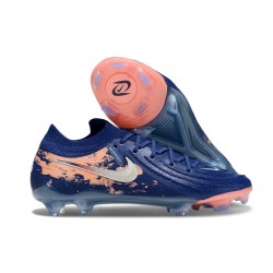 Nike Phantom Luna II Elite FG Low Cut Erling Haaland-Blue Void Chrome