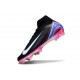 Nike Zoom Mercurial Superfly 10 Elite FG Black White Pink Blue