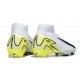 Nike Zoom Mercurial Superfly 10 Elite FG White Black Yellow