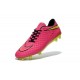 Shoes For Men Nike HyperVenom Phantom FG Football Boots Pink Volt Black
