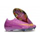 Nike Air Zoom Mercurial Vapor XVI Elite FG Shoes Purple Yellow