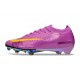 Nike Air Zoom Mercurial Vapor XVI Elite FG Shoes Purple Yellow